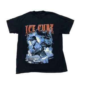 Ice Cube Tee Sz Medium Black